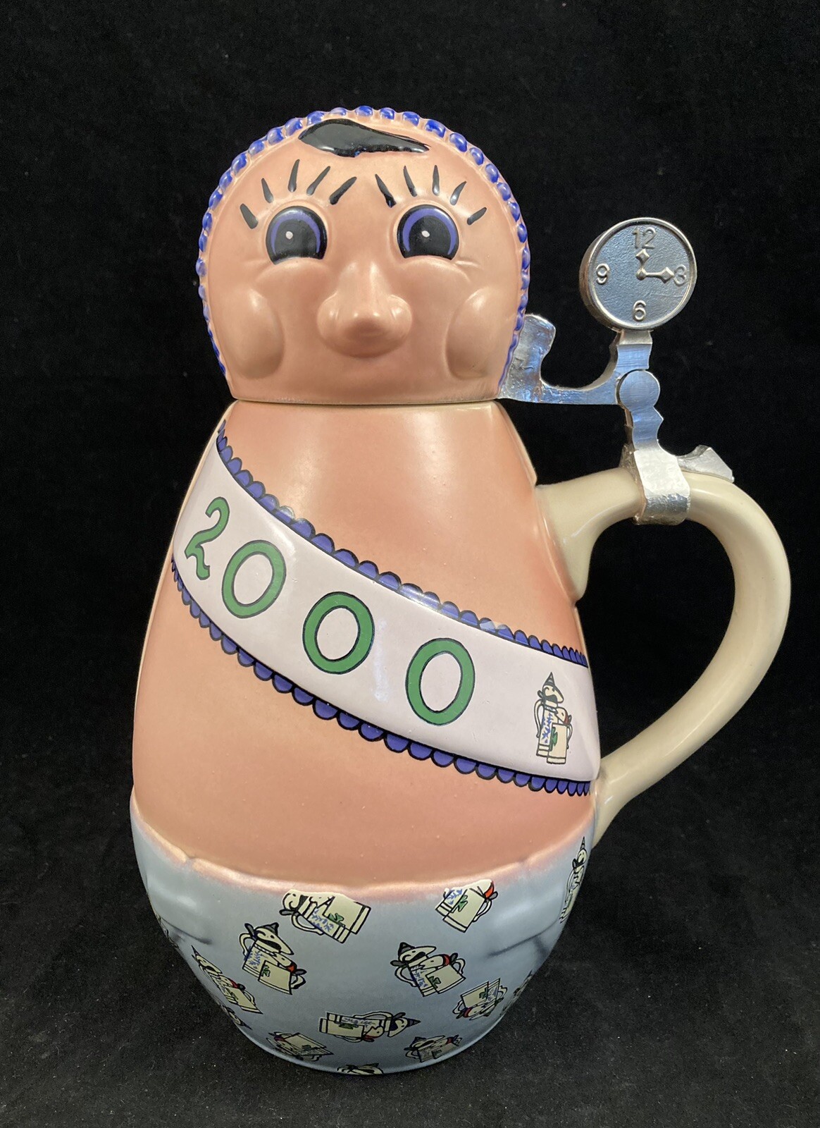 SCHULTZ and DOOLEY Max Millenium Lidded Beer Stein 1999 Excellent eBay