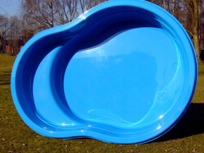 GFK Pool 3,40 m x 2,50 m x 0,75 m + Ausstattungsset - Beckenbauer
