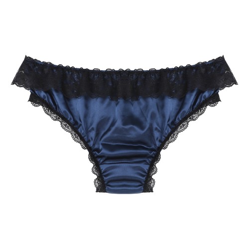 Men Lingerie Sissy Underwear See-through Chiffon Bowknot Frilly Crossdress Brief - Picture 64 of 89
