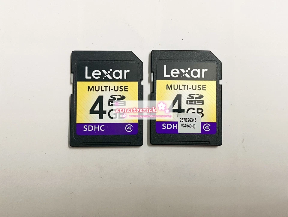 Lot of 10 Lexar 4gb SDHC Memory Cards - 4 gb Lexar SD Cards Class 4 Lot of 10 - Image 2 of 4