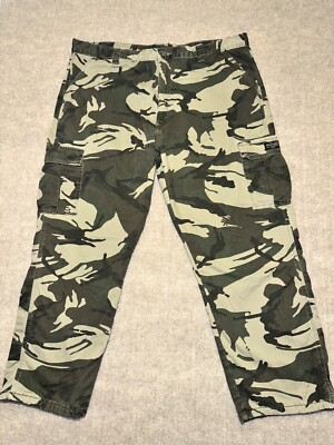 Relaxed Fit Wrangler Camo Cargo Pants Walmart Mens Fleece Wrangler
