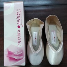 NIB Russian Pointe Entrada Model E Ballet Pointe Toe Dance Shoe All Sizes