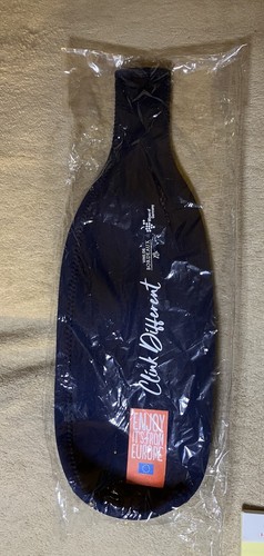Wine Bottle Protective Carrier Neoprene Single Tote ToGo Cooler Cover Sleeve NEW