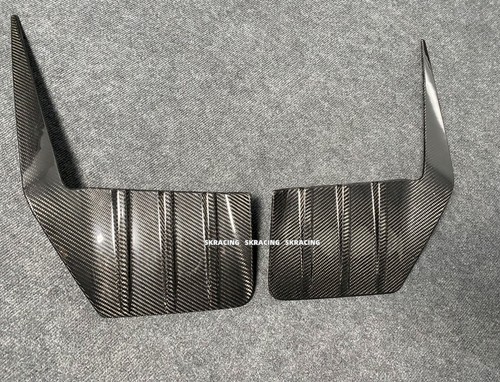 Dry Carbon Fiber Rear Bumper Splitter Side Vent Canard For BMW M2 G87 2023-2024 - Picture 4 of 14