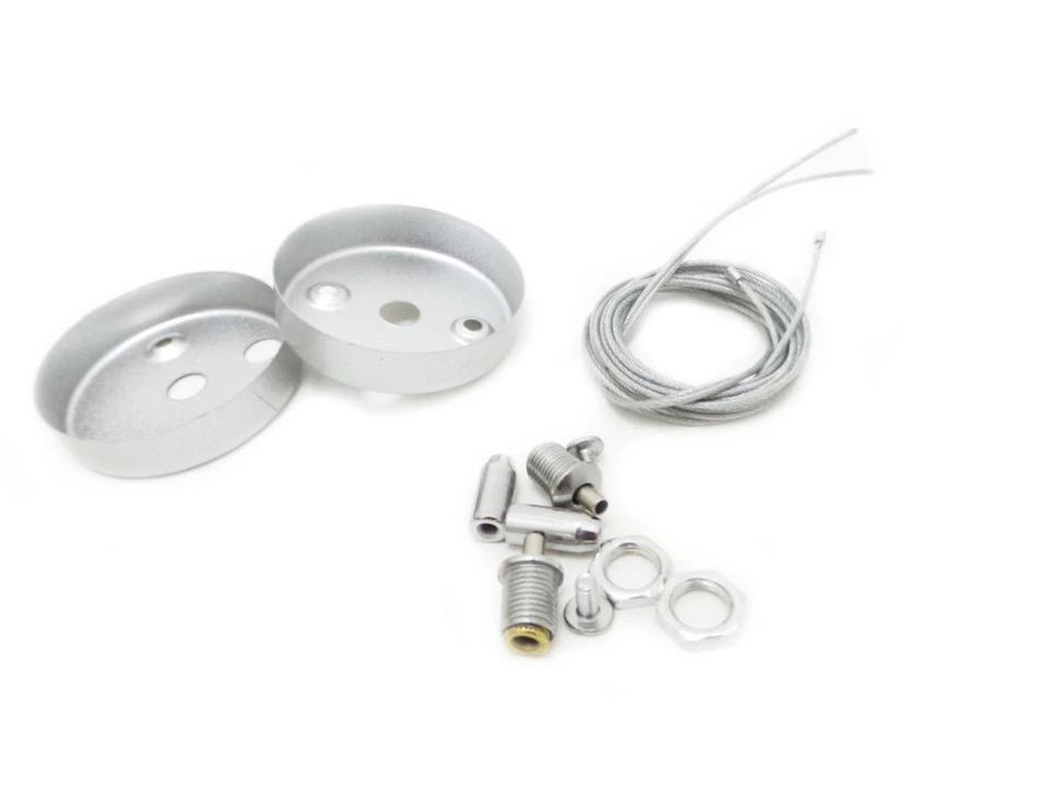 Plafoniera Led Pannello 120 x 20cm 38W 220V cavi sospensione neon lampada Nera - Immagine 4 di 4