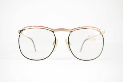 Vintage Actuell Couture ACT. 527 (693) 54[]16 135 Colorful Oval Glasses NOS