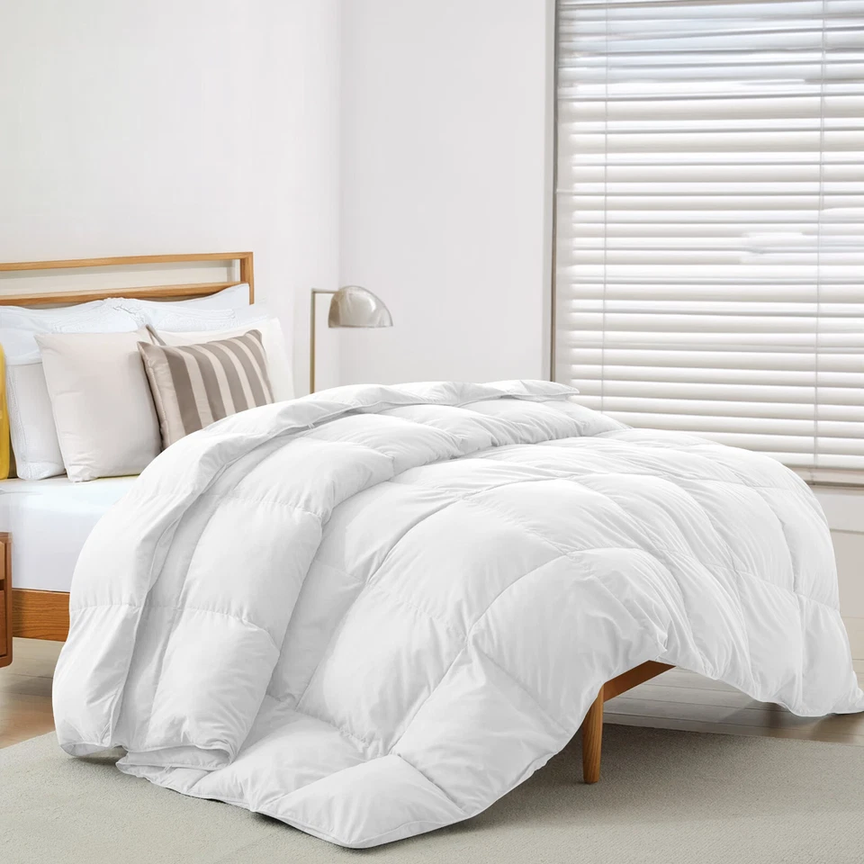 Down Alternative Comforter All Season Microfiber Duvet Insert Quilted Comforter - Image 2 of 4