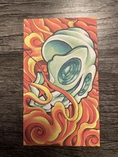 vintage RICO rising dragon Flash TATTOO BUSINESS CARD NYC