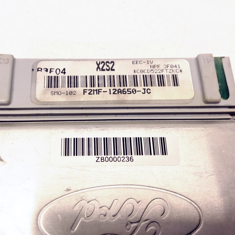Módulo de control de motor ECM ECU 1992 Mercury Cougar F2MF-12A650-JC Foto 2 de 4