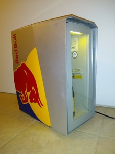 red bull countertop cooler