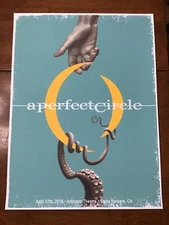 A Perfect Circle Poster Santa Barbara Ransom Emek Sperry Tool Alex Grey Kuno ‘18