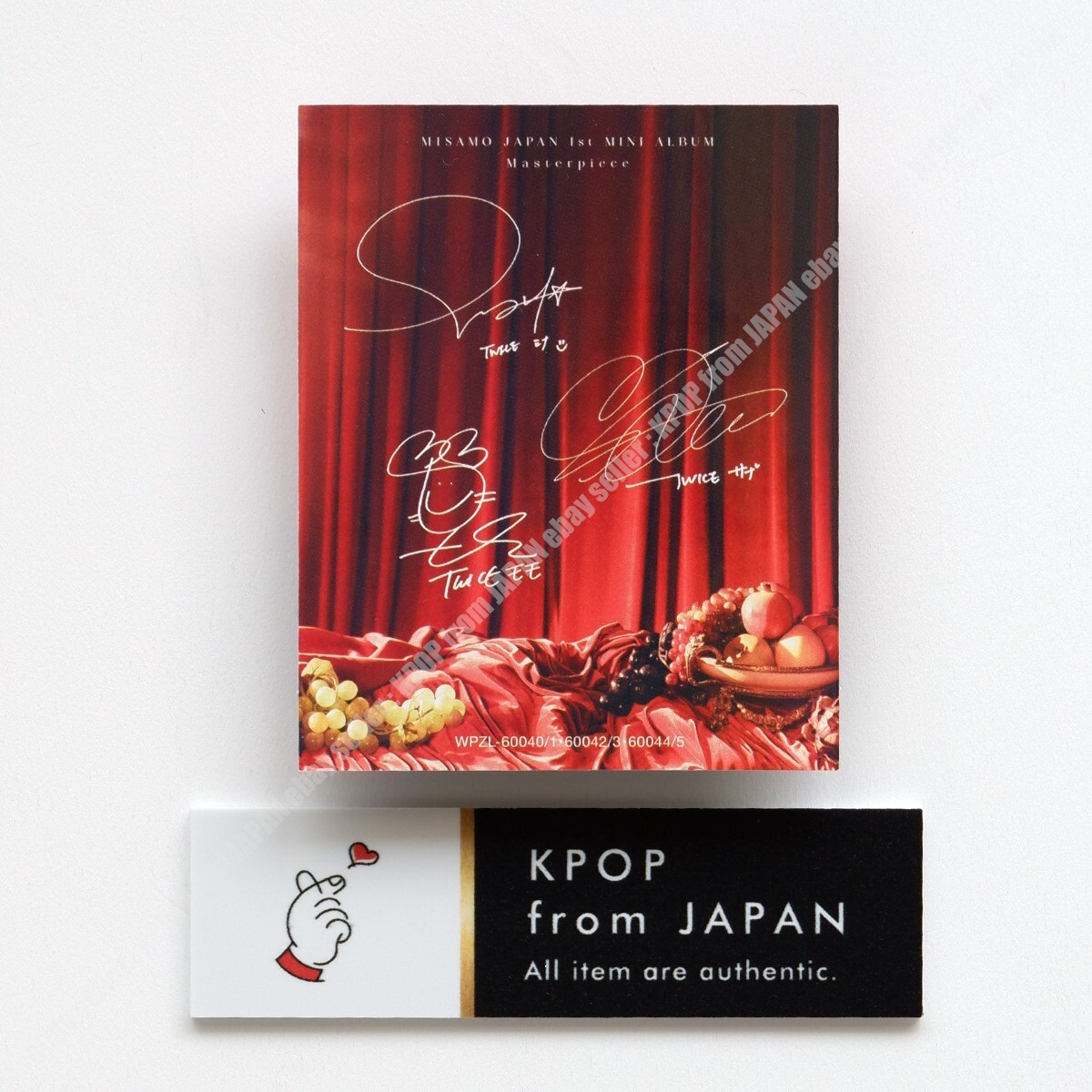 MISAMO masterpiece ソロ盤 Unopened MISAMO Masterpiece ONCE MINA SANA MOMO Japan Album