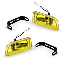 Universal Pair Fog Light Spot Lamp H3 12V 55W Yellow 2inch DLAA166 For All
