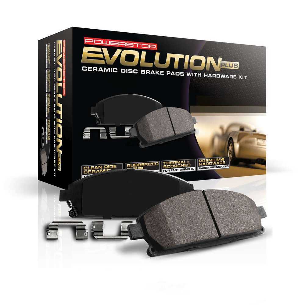 Disc Brake Pad Set-Front Z17 Low-Dust Ceramic Brake Pads