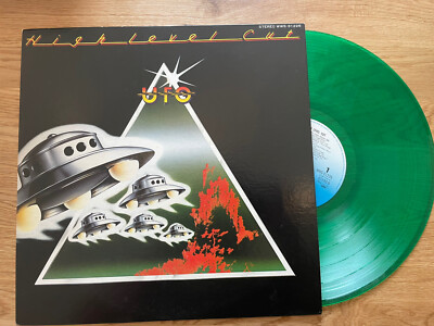 UFO - HIGH LEVEL CUT. JAPAN. CLEAR GREEN. RAR