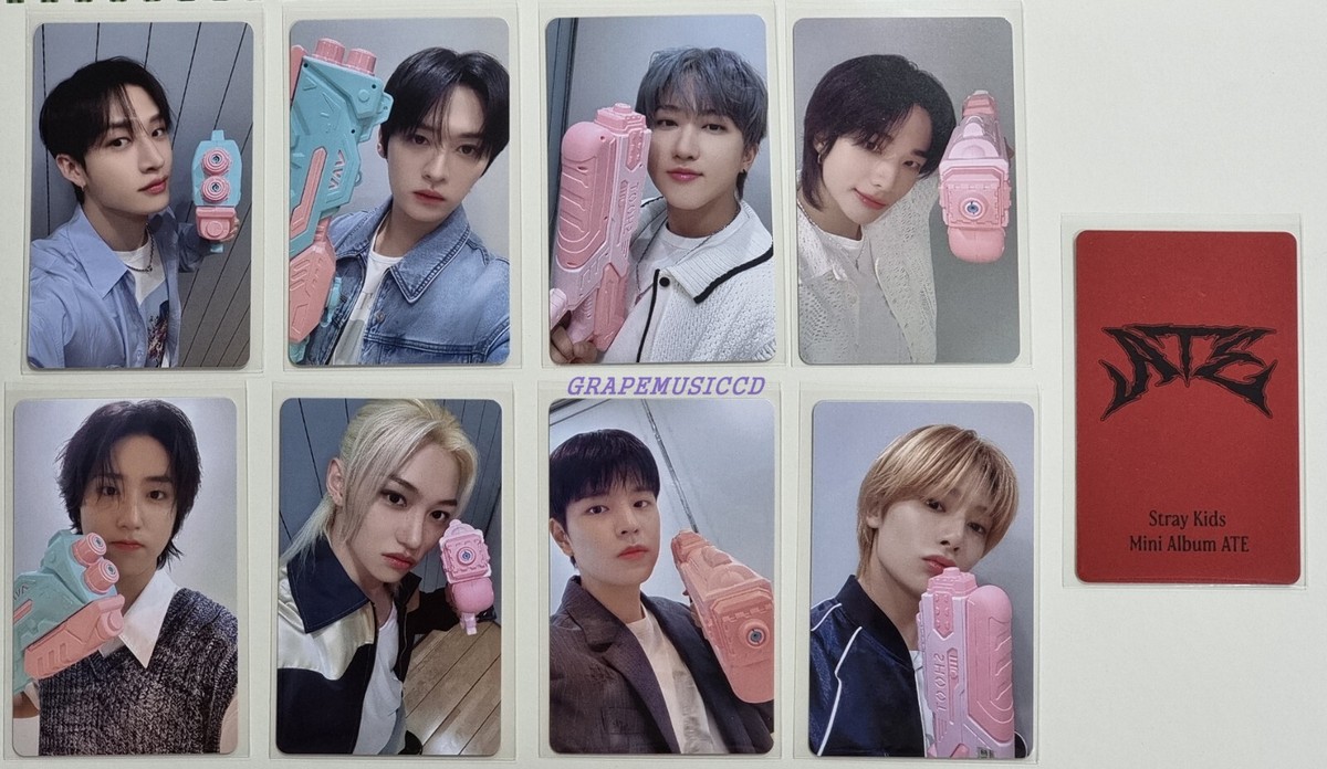 Stray Kids スキズ リノ ATE カカオ kakao カトク STRAY KIDS Mini Album ATE K-POP KakaoTalk GIFT POB PHOTOCARD