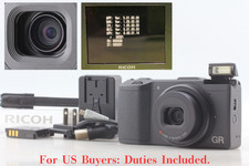 SH:6 Almost Unused RICOH GR 16.2MP APS-C Compact Digital Camera From JAPAN