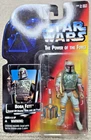 NIB Star Wars POTF Red Card BOBA FETT 3.75" Action Figure Kenner 1995