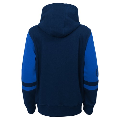 Preschool Navy Dallas Mavericks Straight To The League Hoodie mit durchgehendem Reißverschluss - Bild 3 von 3