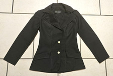 YOU-NIQUE Dallas Brand Vintage Black Blazer With Gold Buttons Long Sleeve XS/S