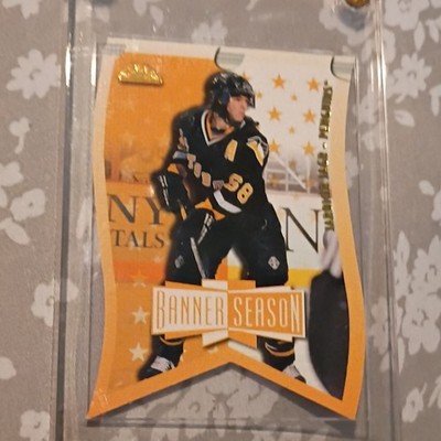 Donruss Banner Season Jaromir Jagr Pittsburgh Penguins #4 of 24 /3500 1997