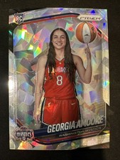 2025 Panini Prizm WNBA Georgia Amoore Variation RC Mystics Cracked Ice!