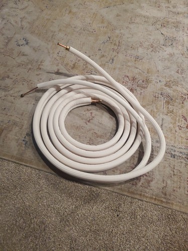 Air Conditioning Refrigeration Tube 1/4"3/8"x50ft split air W accessories 