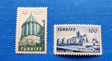 Turkey Stamps, Scott 1261-1262 MNH