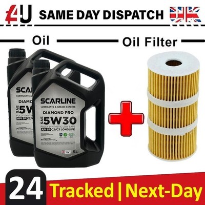CAR SERVICE ENGINE OIL 10L 5W-30 LONG LIFE FOR MERCEDES-BENZ  C-CLASS VITO MARCO