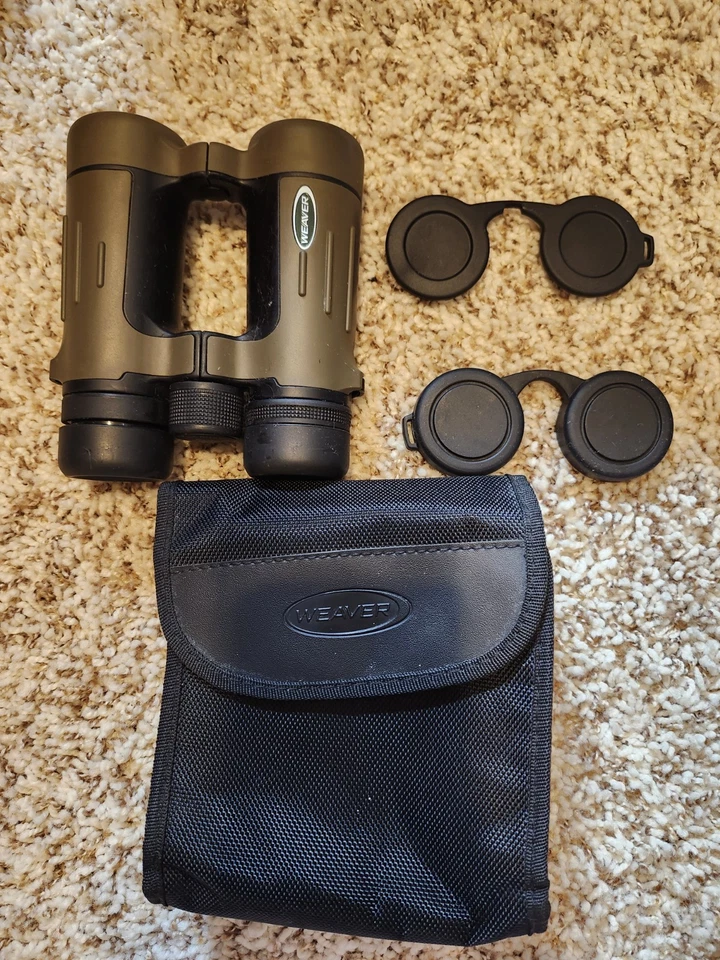 Binoculares Weaver 8X 42mm 849825 óptica totalmente recubierta con estuche Foto 2 de 4