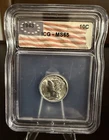 1943 10C Mercury Dime ICG MS65