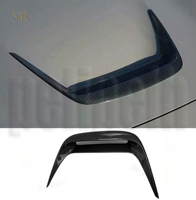 Real Carbon Fiber Front Air Hood Vent Engine Cover For Ferrari F8 Spider Tributo