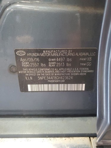 AC Condenser Fits 15-17 SONATA 3012799 - Picture 7 of 14