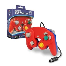 Cirka Wired Controller Red and Blue - Brand New - Gamecube, WII