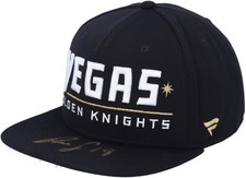 Reilly Smith Vegas Golden Knights Signed Wordmark Snapback Cap - LE of 19