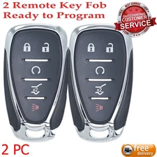 2 For 2018-2021 CHEVROLET EQUINOX SMART KEY PROXIMITY REMOTE FOB 13584498 HYQ4AA