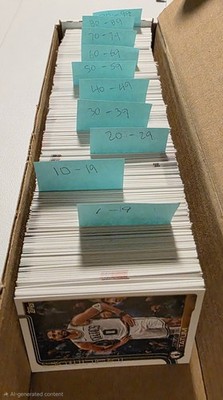 2025-26 Topps Flagship Basketball - Base (You Pick) #'s 1-100