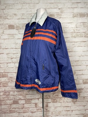 Vintage TRESPASS Kosmonautenjacke raschelnder lauter Regen Mac Mantel 52'' Brustumfang neu mit Etikett