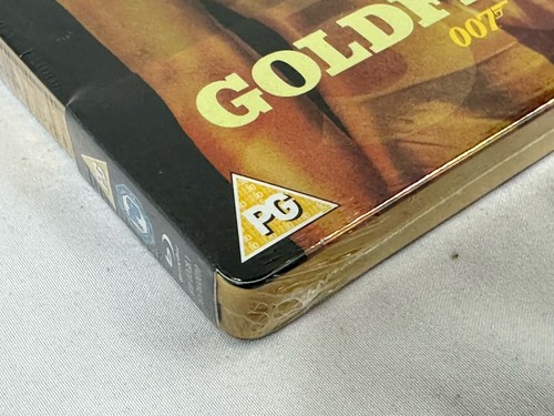 Sealed New “GOLDFINGER” Movie STEELBOOK 50th Anniversary Blu-Ray James Bond 007 - Picture 2 of 3