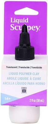 Sculpey Liquid Polymer Ton, 59 ml, c1, Durchscheinend