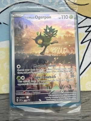 Teal Mask Ogerpon 123 Sv: Scarlet & Violet Promo (sealed)