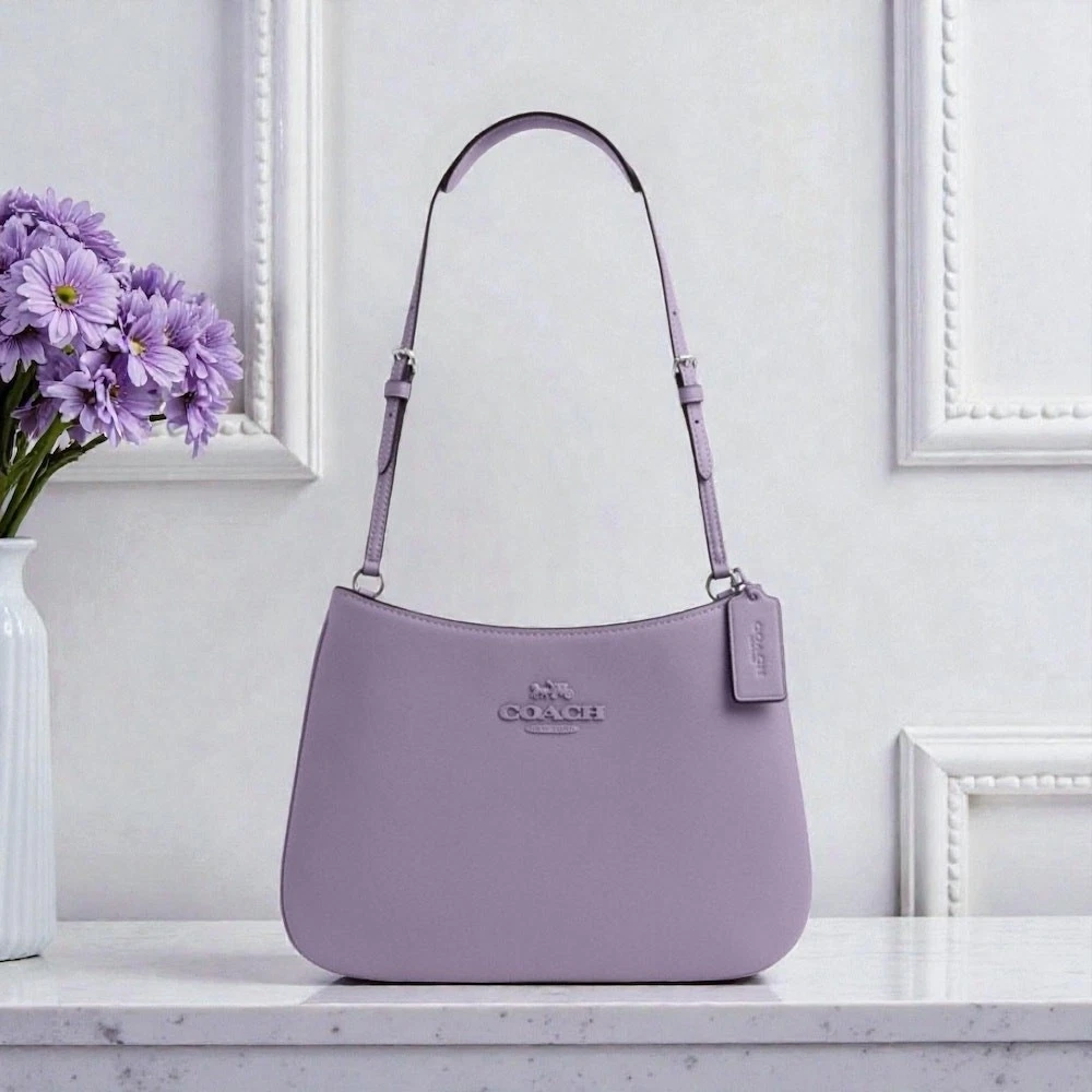 Coach Shoulder Bag Purple Bags & Handbags for Women for sale - eBay