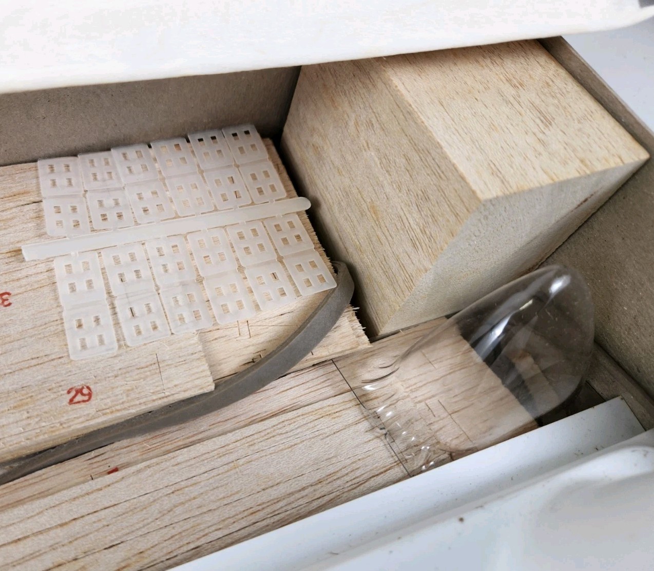 Vintage Sterling Models P-61 Black Widow balsa Model Airplane kit E-15 UNBUILT! 