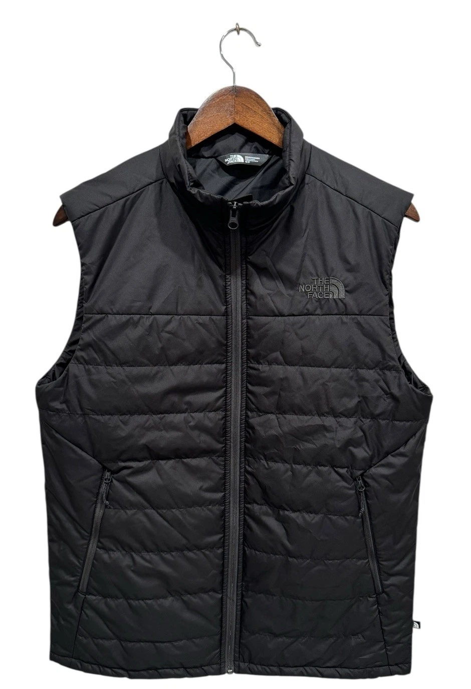 The North Face Bombay Puffer Insulated Vest Men’s Small Full Zip Black