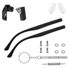 1 Pair Glasses Repair Kit with Screws, Universal Glasses Arm Replacement, Eye...