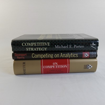 Business On Competition Strategy Books Lot of 3 On Competition Porter Analytics