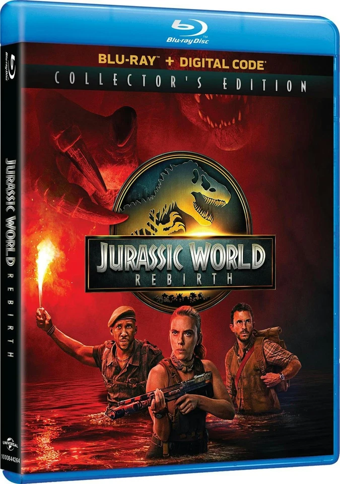 Jurassic World Rebirth - Collector's Edition Blu-ray + Digital Blu-ray NEW - Image 3 of 4