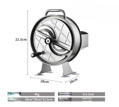 Compact Manual Multi-Function Potato Slicer Vegetable and Fruit Wonder Tool