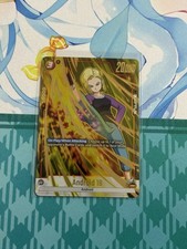 Android 18 FB02-116 Championship Pack Tournament Gold Promo Dragon Ball Fusion