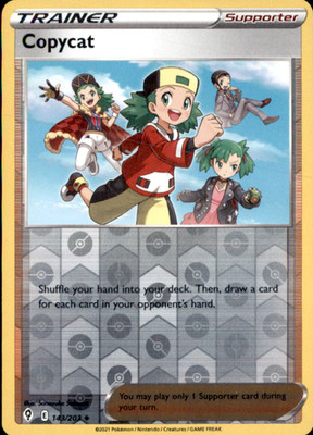 Copycat Reverse Holo Uncommon SWSH07: Evolving Skies 143/203 NM Sanosuke Sakuma